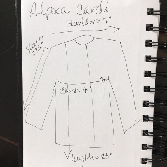 Spirit of the Andes Alpaca Light Purple Cardigan Medium? - Picture 10 of 10